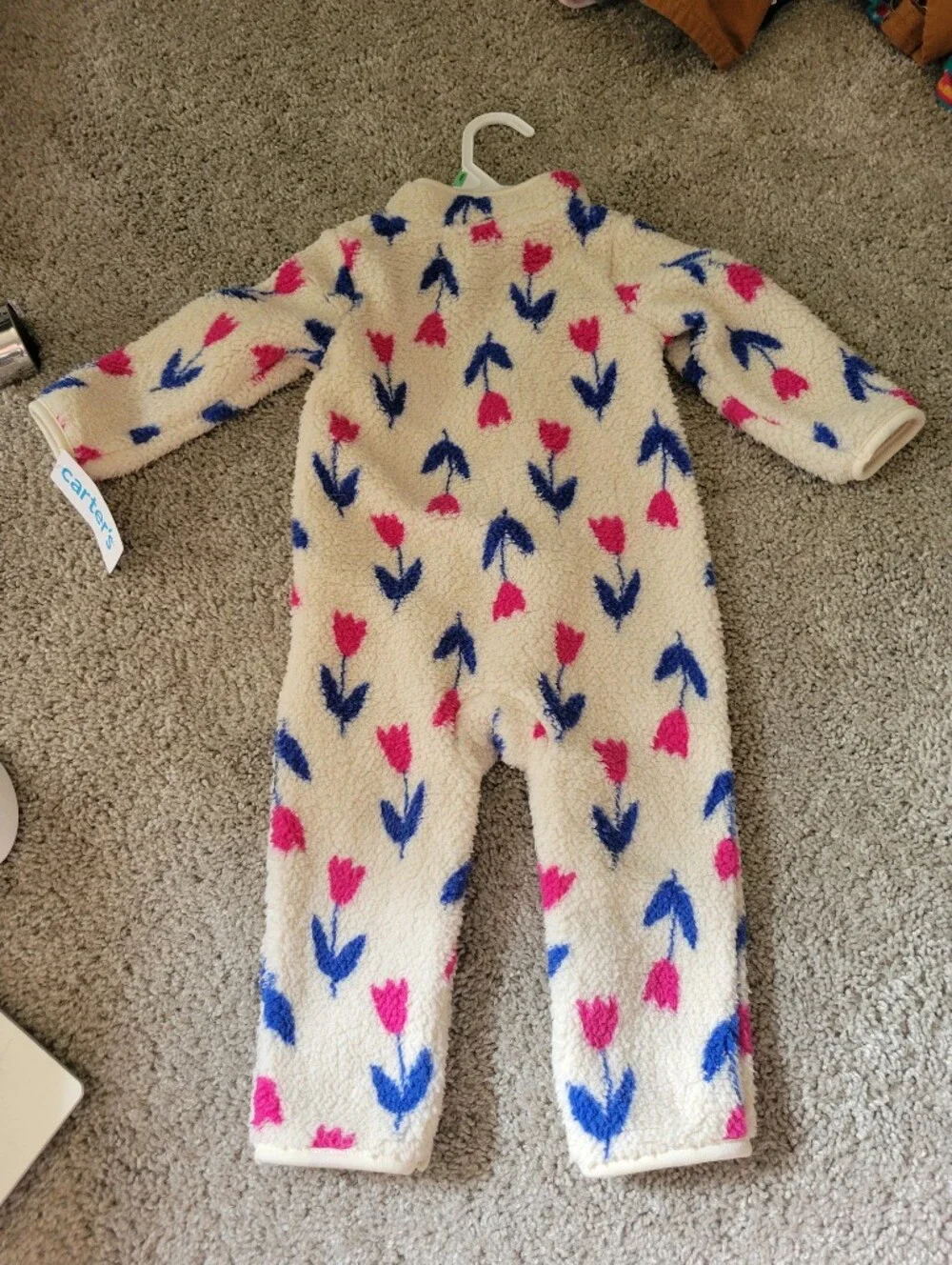 NWT Carter's Fleece Bunting 18mo